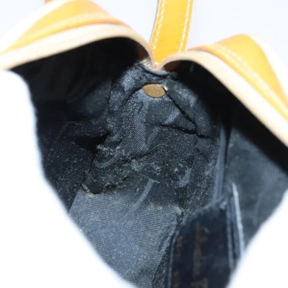 Salvatore Ferragamo Shoulder Bag Patent leather Gold Beige Auth 98765 - Picture 13 of 16